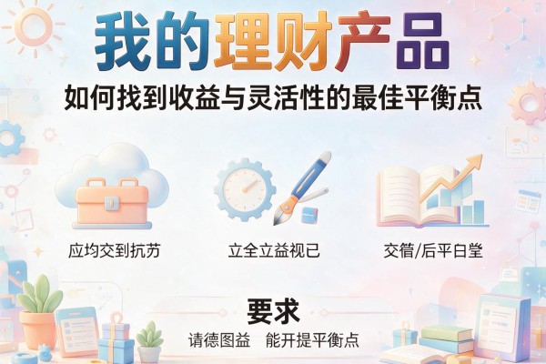 我的理财产品：如何找到收益与灵活性的最佳平衡点
