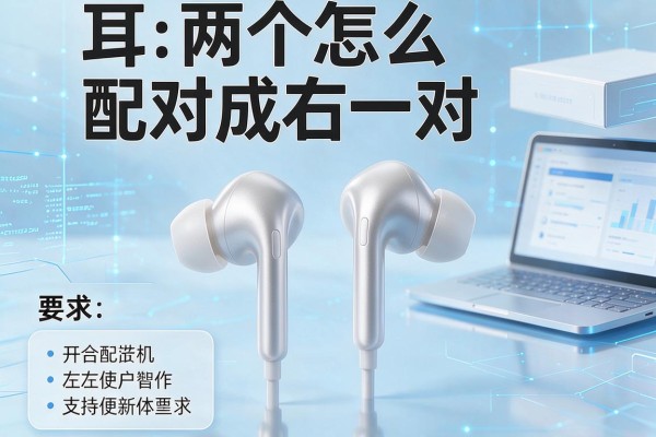 耳机两个怎么配对成左右一对？