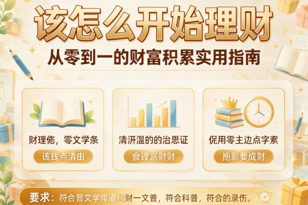 该怎么开始理财：从零到一的财富积累实用指南
