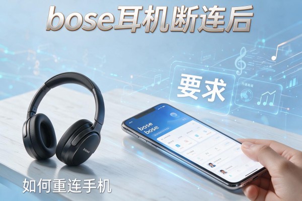 bose耳机断连后如何重连手机