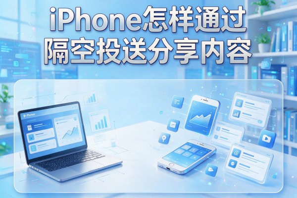iPhone怎样通过隔空投送分享内容?