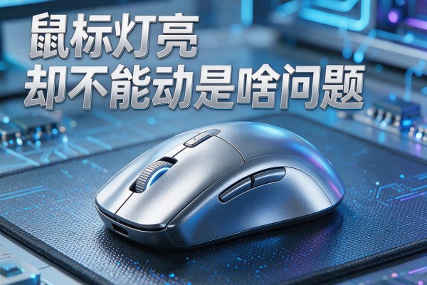 鼠标灯亮却不能动是啥问题