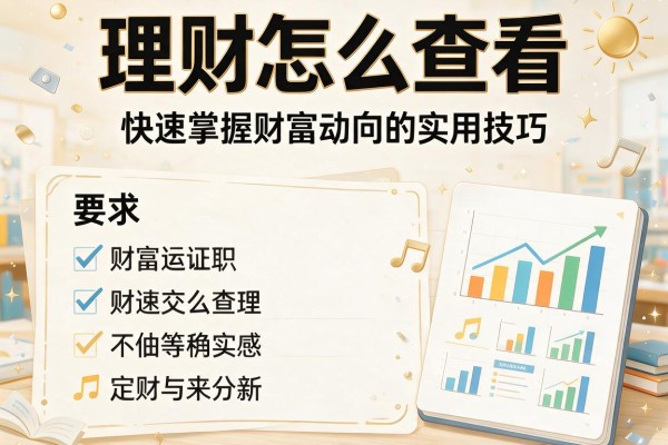 理财怎么查看:快速掌握财富动向的实用技巧