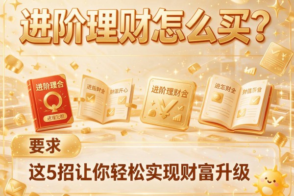 进阶理财怎么买？这5招让你轻松实现财富升级