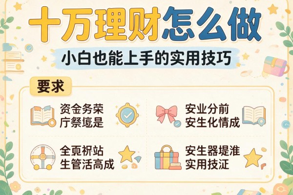 十万理财怎么做：小白也能上手的实用技巧