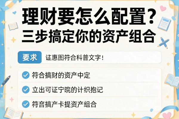 理财要怎么配置？三步搞定你的资产组合