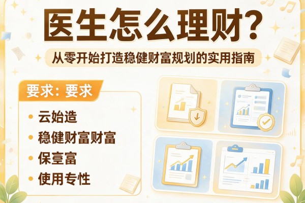 医生怎么理财？从零开始打造稳健财富规划的实用指南