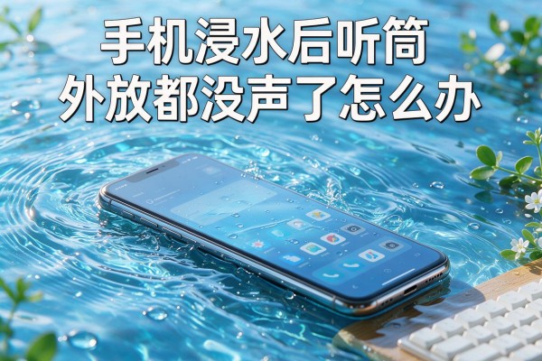 手机浸水后听筒外放都没声了怎么办