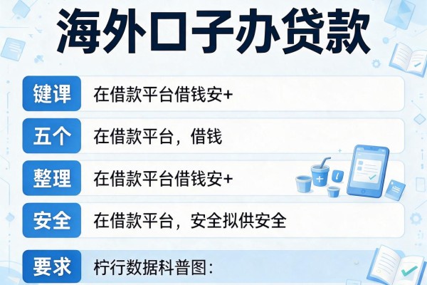 海外口子办贷款，整理五个在借款平台借钱安全