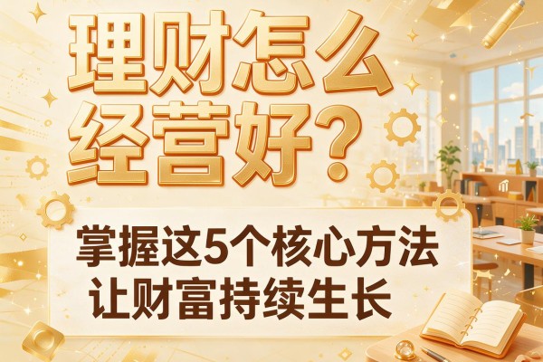 理财怎么经营好？掌握这5个核心方法让财富持续生长