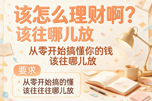 该怎么理财啊？从零开始搞懂你的钱该往哪儿放