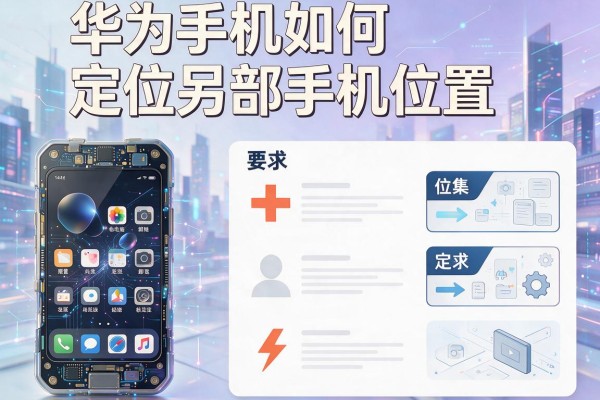 华为手机如何定位另一部手机位置