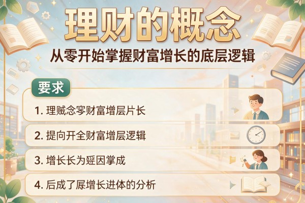 理财的概念：从零开始掌握财富增长的底层逻辑
