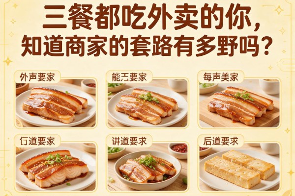 三餐都吃外卖的你，知道商家的套路有多野吗？
