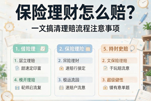 保险理财怎么赔？一文搞清理赔流程与注意事项