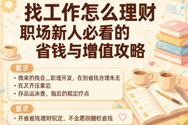 找工作怎么理财职场新人必看的省钱与增值攻略