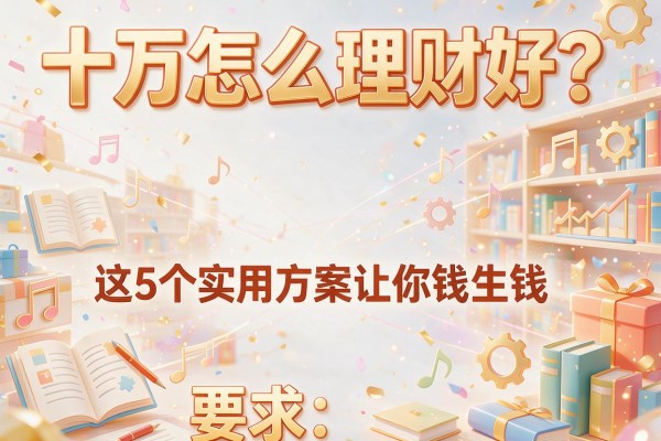 十万怎么理财好？这5个实用方案让你钱生钱
