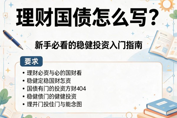 理财国债怎么写？新手必看的稳健投资入门指南