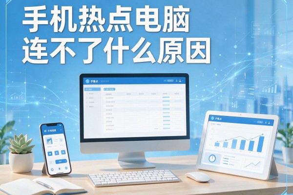 手机热点电脑连不了什么原因？