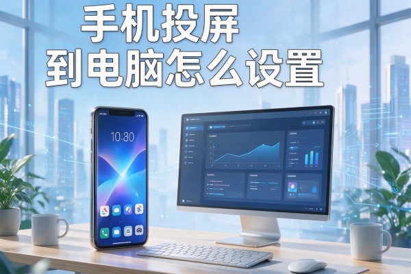 手机投屏到电脑怎么设置