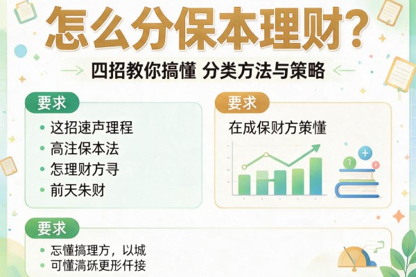 怎么分保本理财？四招教你搞懂分类方法与策略