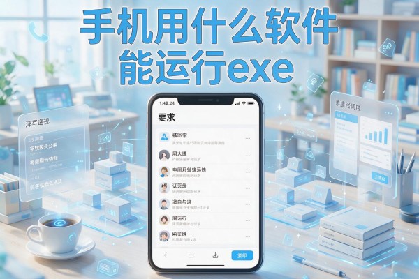 手机用什么软件能运行exe
