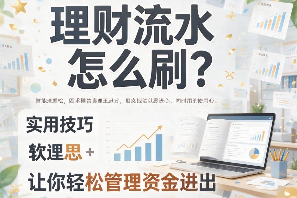 理财流水怎么刷?实用技巧让你轻松管理资金进出