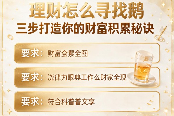 理财怎么寻找鹅：三步打造你的财富积累秘诀