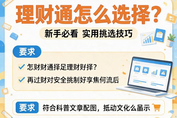 理财通怎么选择？新手必看的实用挑选技巧