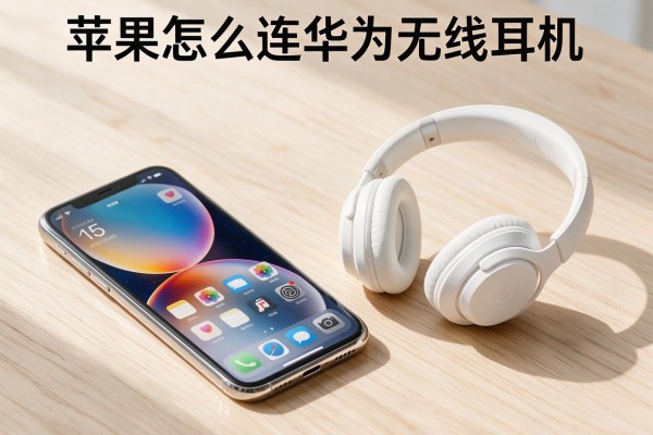 苹果手机怎么连华为无线耳机