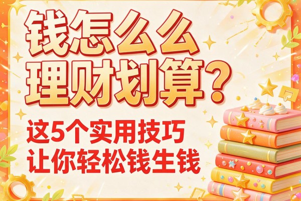 钱怎么理财划算？这5个实用技巧让你轻松钱生钱