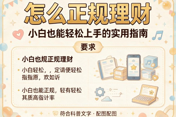 怎么正规理财：小白也能轻松上手的实用指南