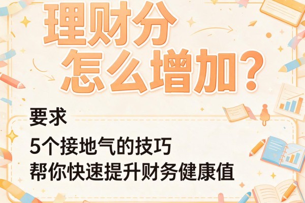理财分怎么增加？5个接地气的技巧帮你快速提升财务健康值