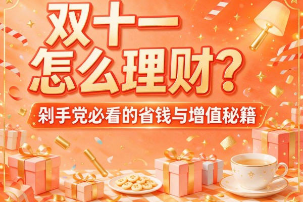 双十一怎么理财？剁手党必看的省钱与增值秘籍