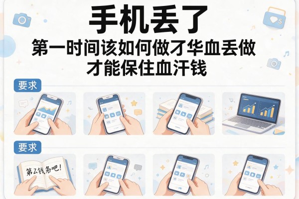 手机丢了第一时间该如何做才能保住血汗钱