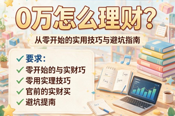 0万怎么理财？从零开始的实用技巧与避坑指南