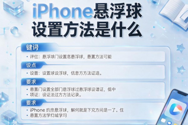 iPhone悬浮球设置方法是什么