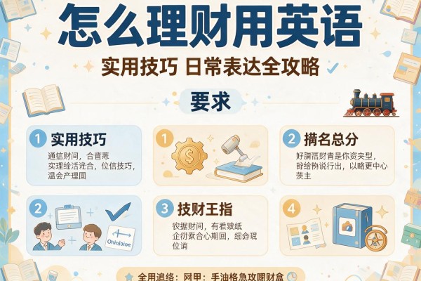 怎么理财用英语：实用技巧与日常表达全攻略