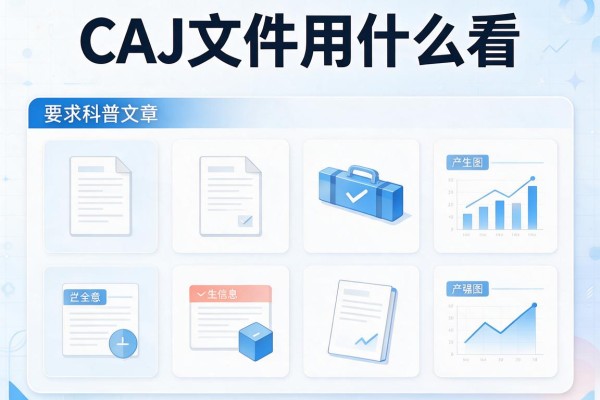CAJ文件用什么看