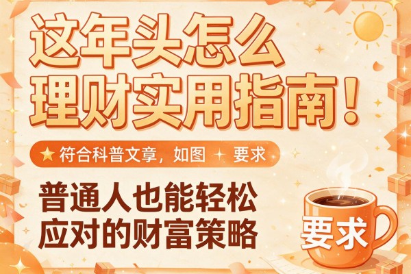 这年头怎么理财实用指南：普通人也能轻松应对的财富策略