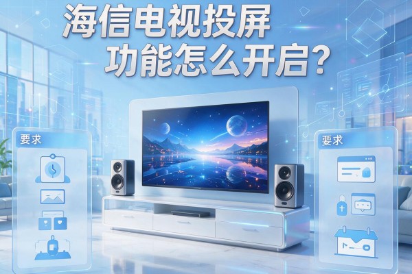 海信电视投屏功能怎么开启？