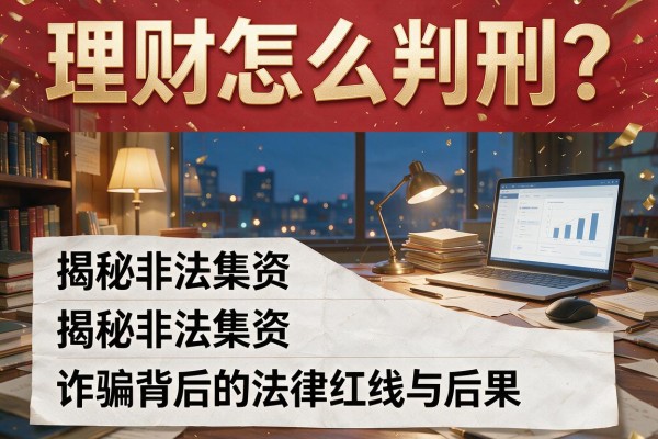 理财怎么判刑？揭秘非法集资、诈骗背后的法律红线与后果