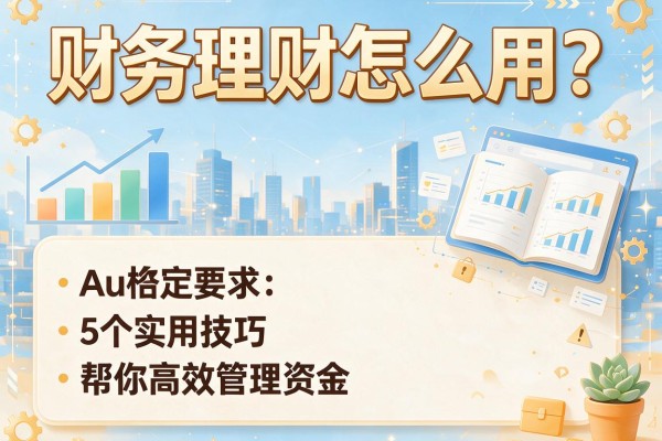 财务理财怎么用？5个实用技巧帮你高效管理资金