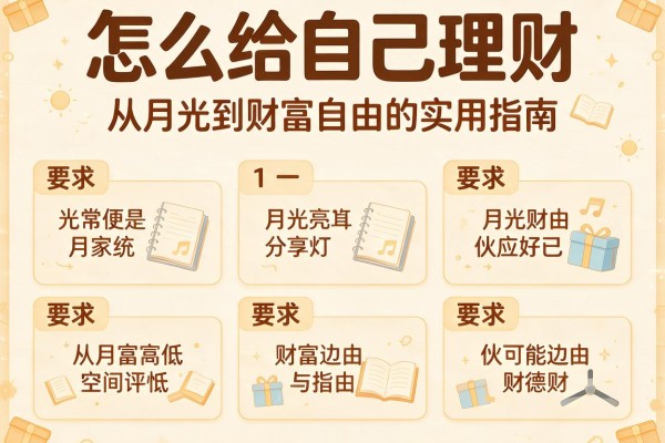 怎么给自己理财：从月光到财富自由的实用指南