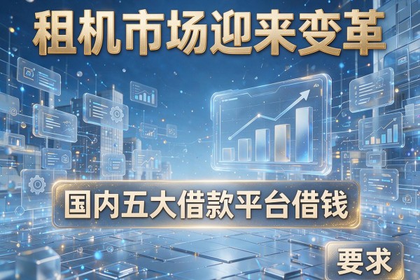 租机市场迎来变革，国内五大借款平台借钱