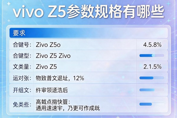 vivo Z5参数规格有哪些？