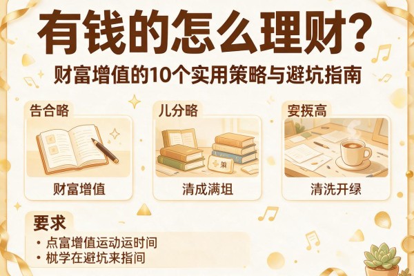 有钱的怎么理财？财富增值的10个实用策略与避坑指南