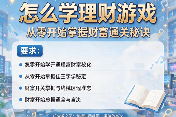 怎么学理财游戏：从零开始掌握财富通关秘诀