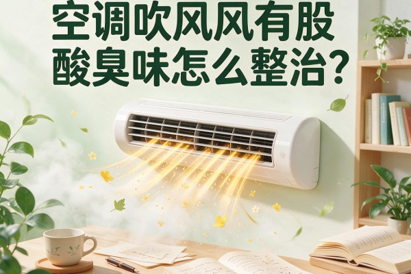 空调吹风有股酸臭味怎么整治？