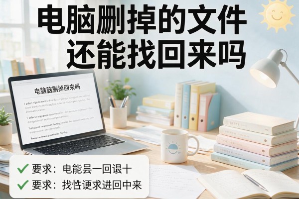 电脑删掉的文件还能找回来吗